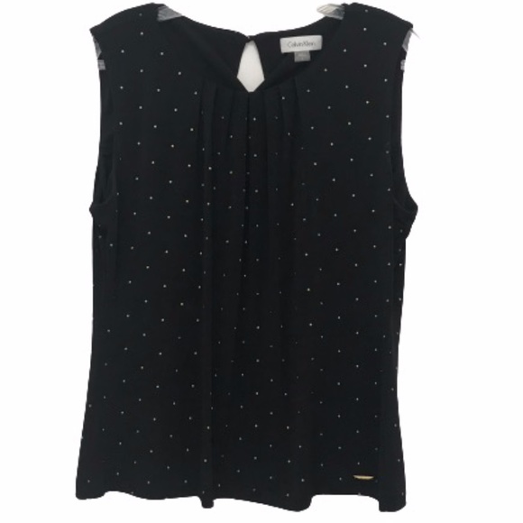 Calvin klein dressy tops Clearance